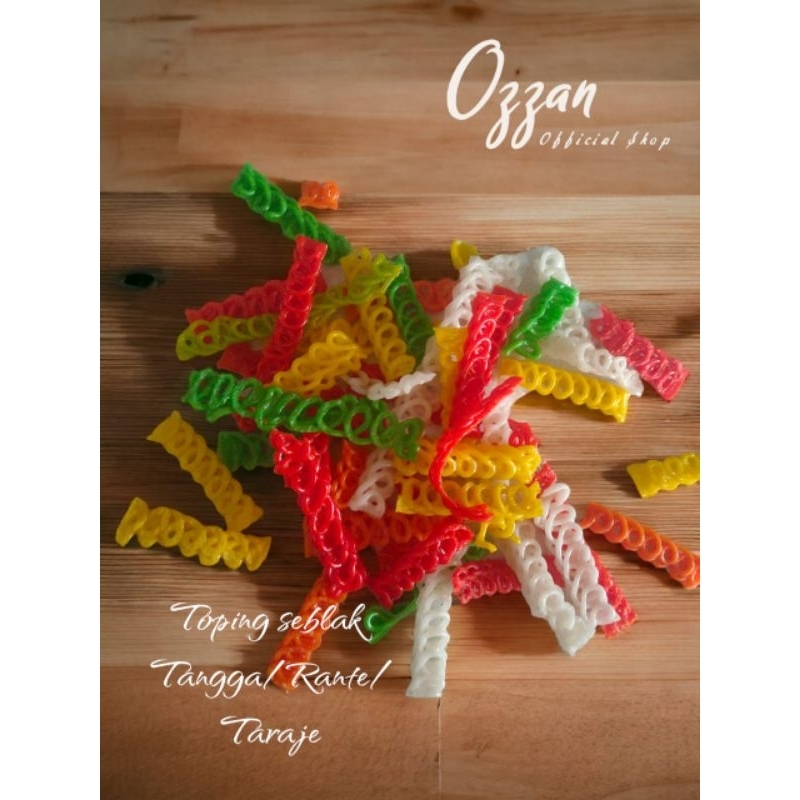 

Toping Kerupuk Seblak Kerupuk Taraje Kerupuk Rante Kerupuk Tangga