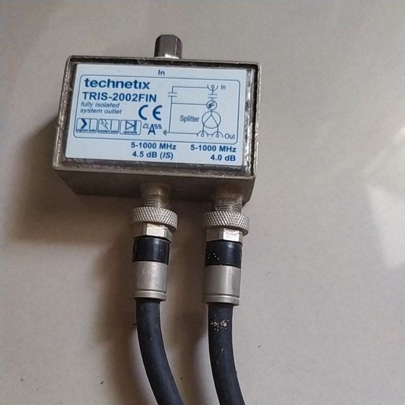 TERMURAH Splitter 2 way Technetix TRIS 2002FIN SECOND LIKE NEW