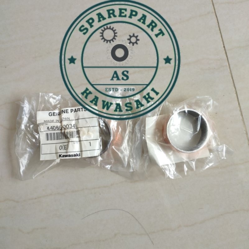 bushing kuningan shock depan atas usd klx150bf klx 150 bf original