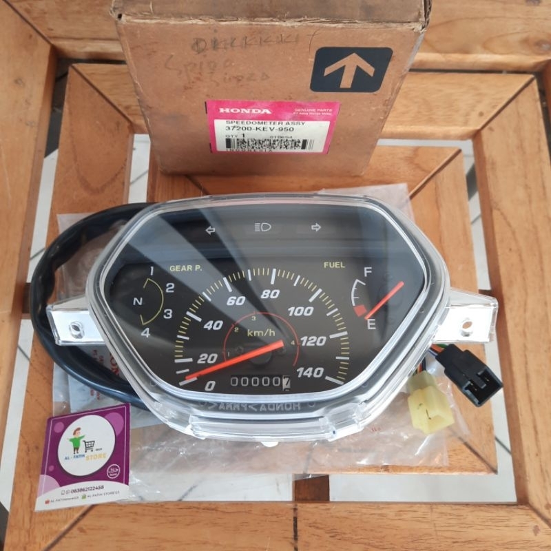 Speedometer Assy Spidometer Supra Lama Old Supra X 100 Original AHM