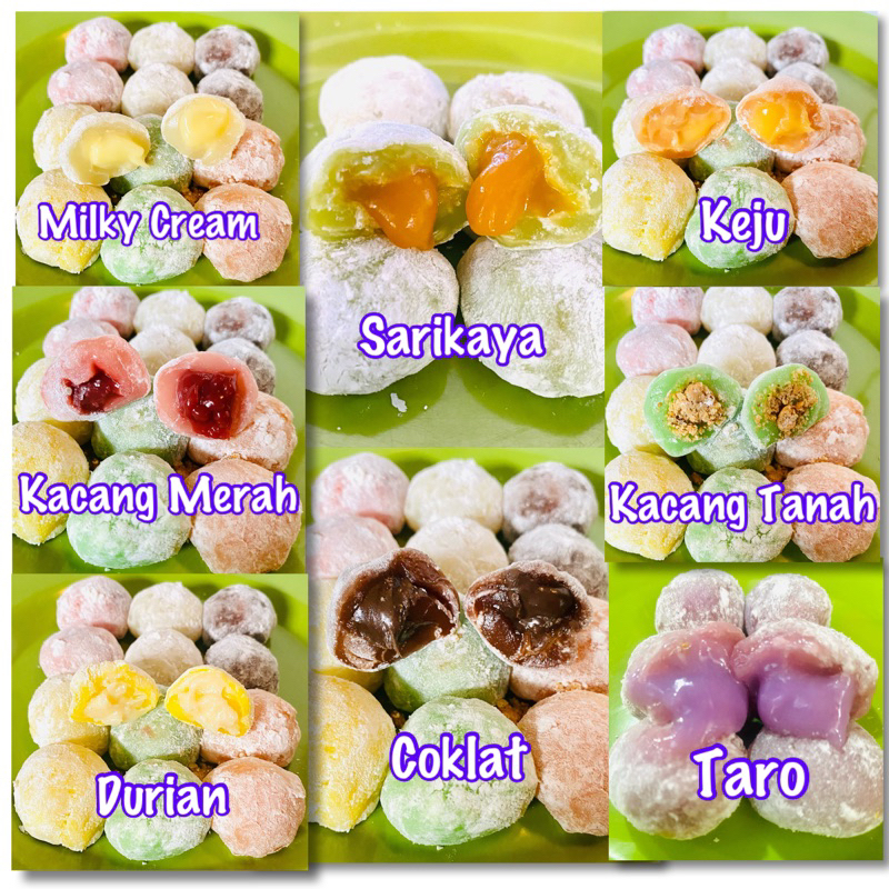 

mochi susu aneka rasa isi 12 #mochi #kuemochi