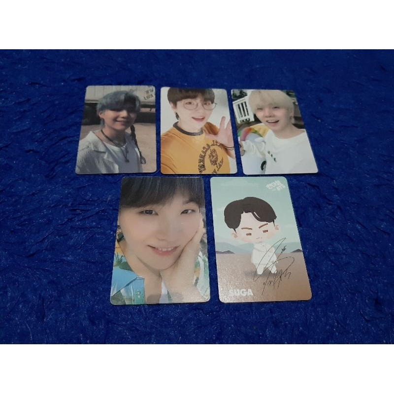[READY] OFFICIAL SUGA MIN YOONGI BTS PC PHOTOCARD BUTTER LD M2U LUCKY DRAW DRAWS IN THE SOOP ITS 2 I