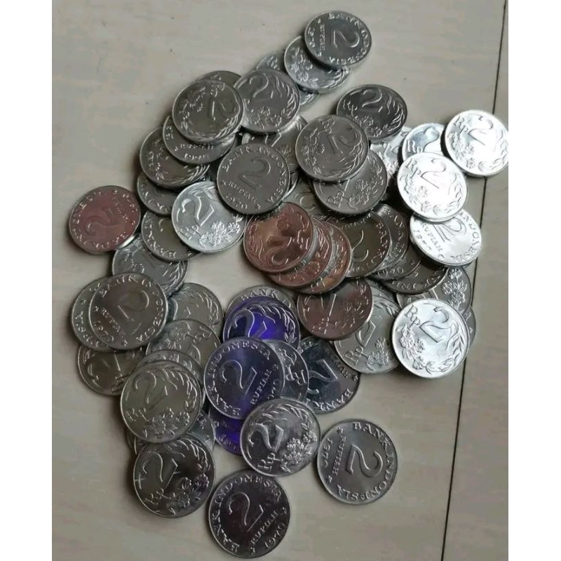 UANG KUNO KOIN 2 RUPIAH