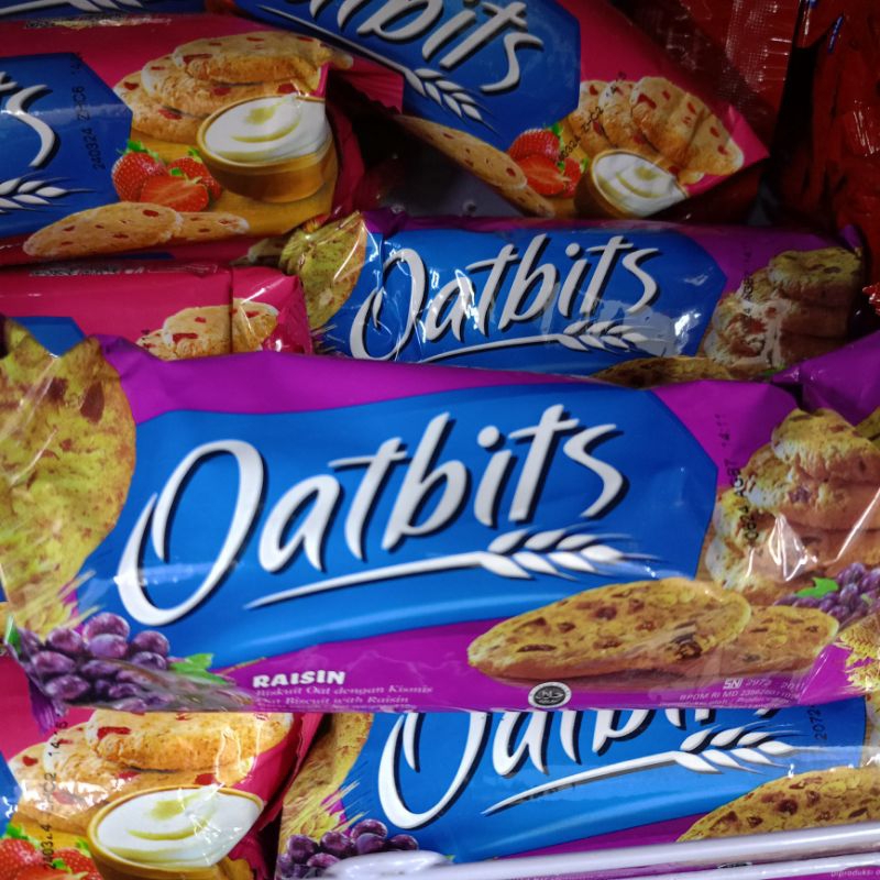 

Oatbits Raisin Biskuit Oat dengan Raisin Cemilan Sehat