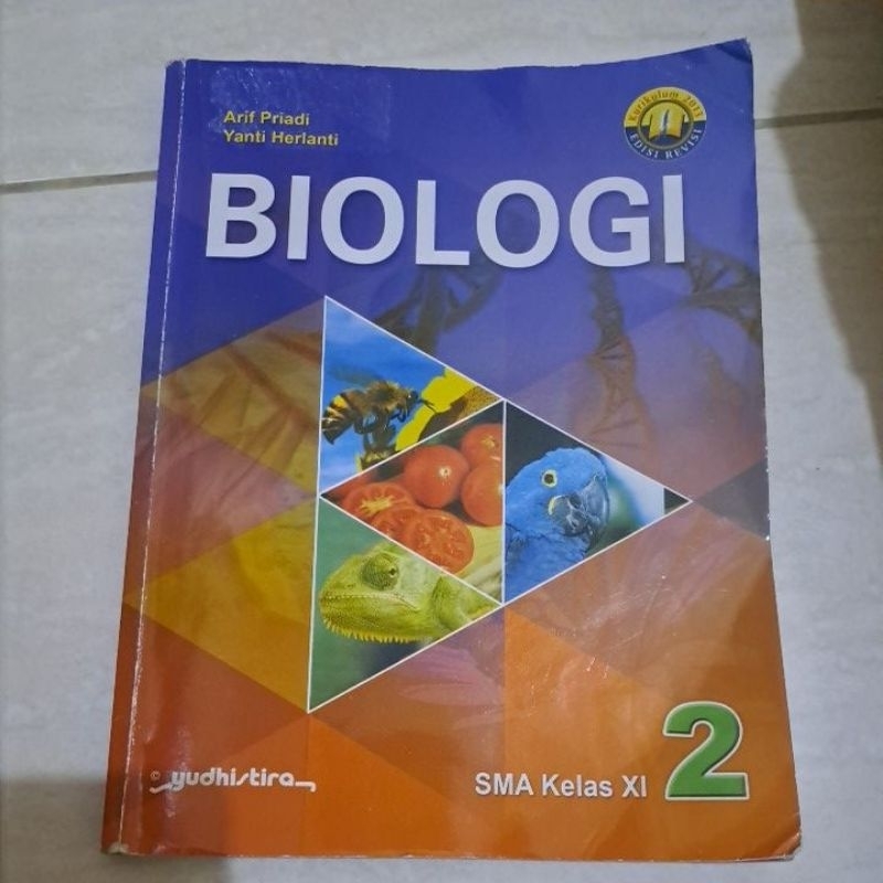 BUKU PAKET BIOLOGI KELAS 12 SMA/MA BEKAS/PRELOVED
