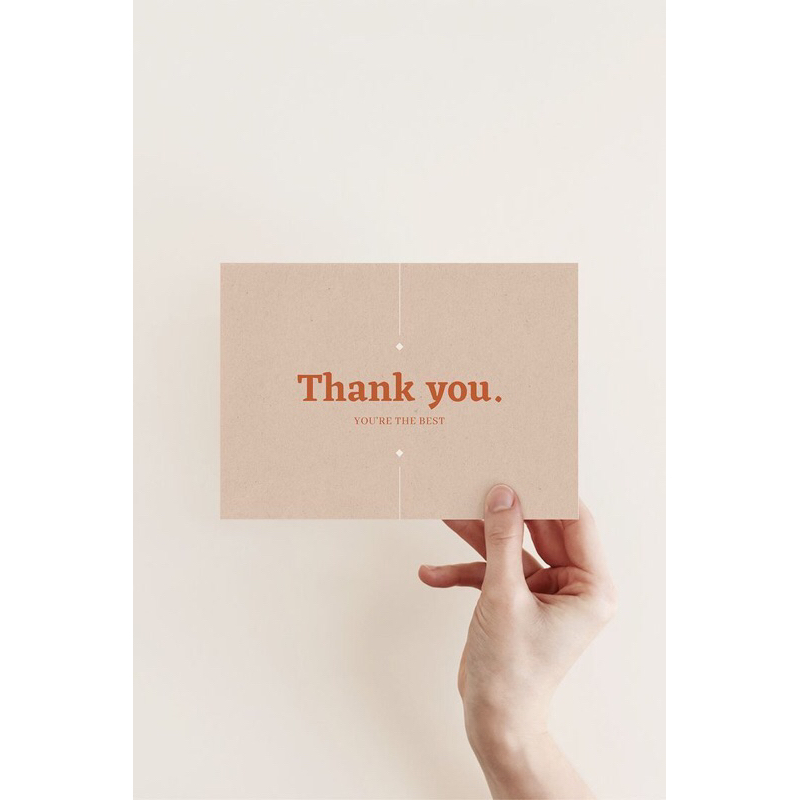 

Thank You Card