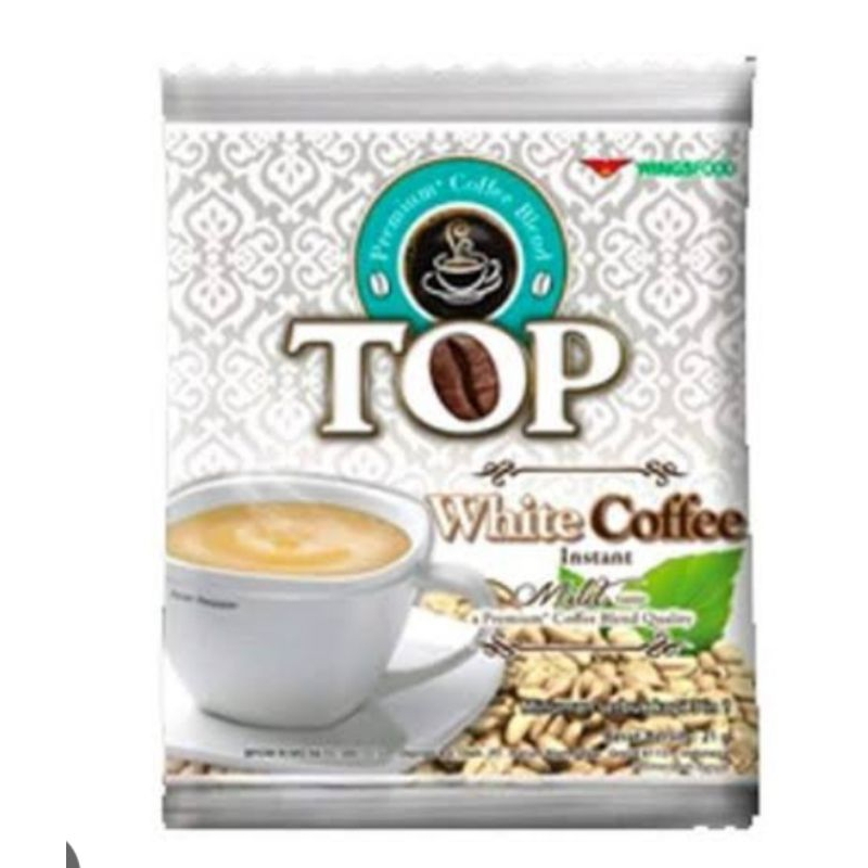 kopi top white coffee susu 3in1 1renteng