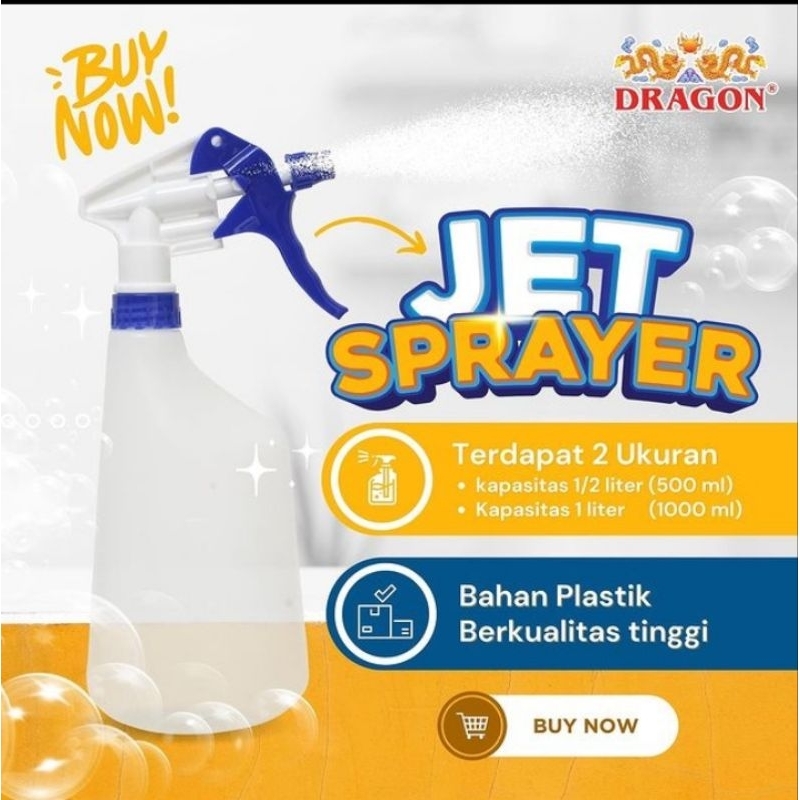 Jet sprayer/semprotan dragon 500ml-1000ml