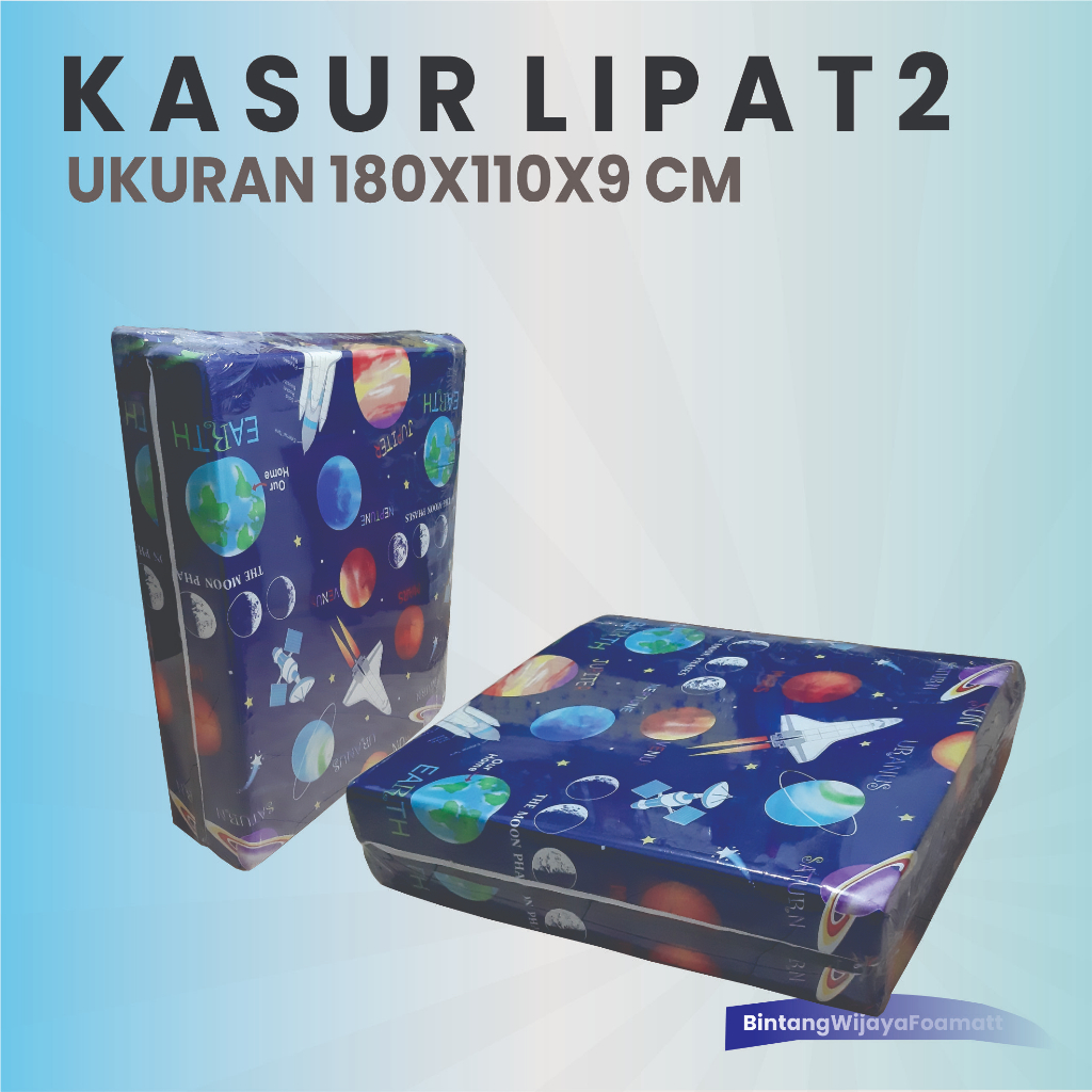 KASUR BUSA / KASUR BUSA LIPAT 2 / KASUR BUSA MURAH Uk. 180 x 110 x 9 cm