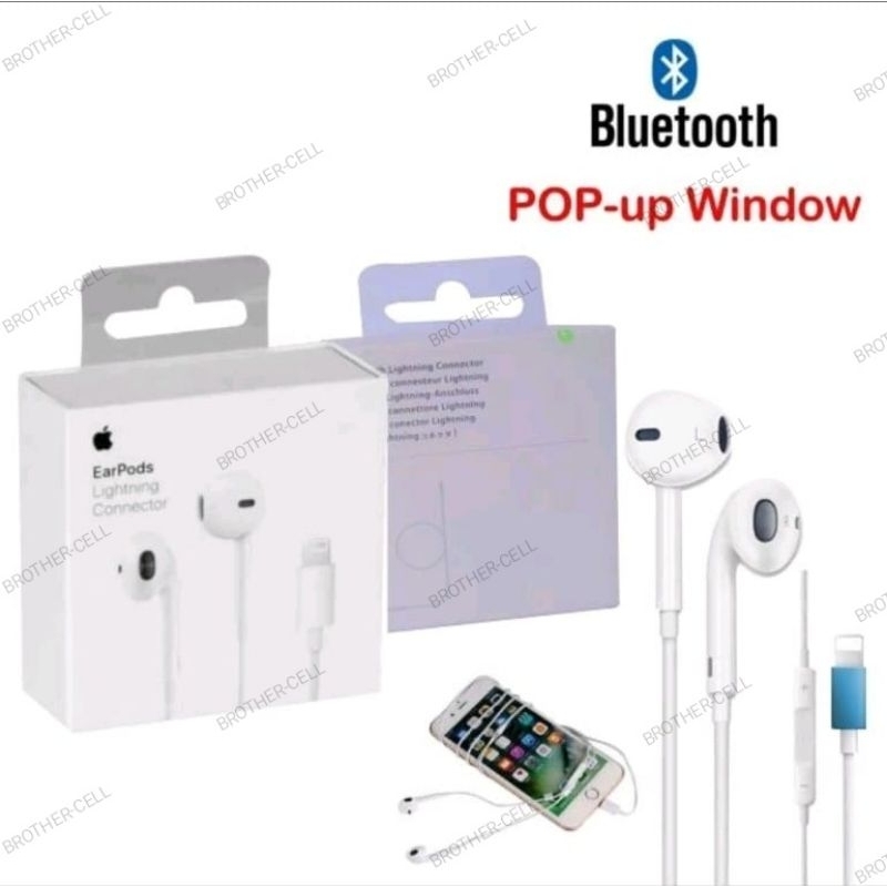 Headset Lightning ORIGINAL Earphone Full bass