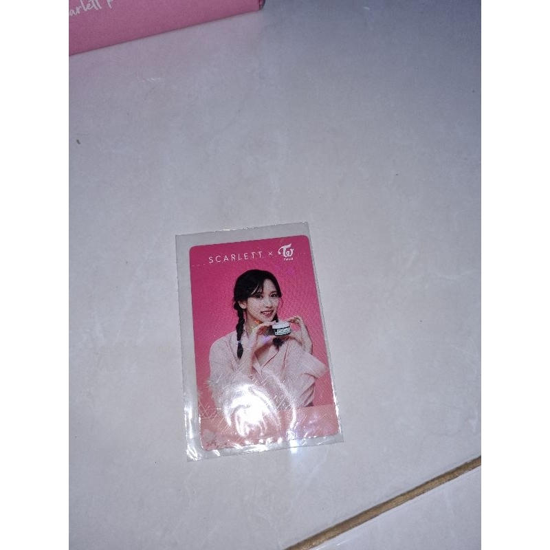 Photocard scarlett Mina Twice V1