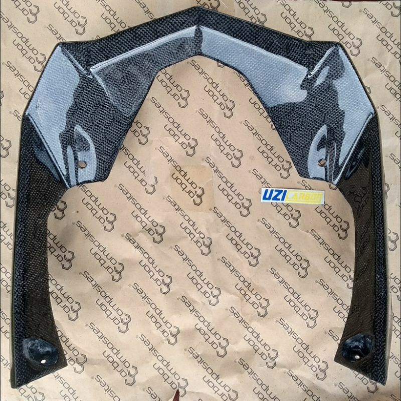 GARNISH FR COVER LAMPU VARIO 125 150 OLD CARBON KEVLAR
