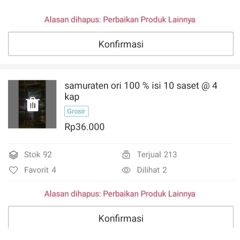 

kap 10 sasat @4kp asam urat SMT original
