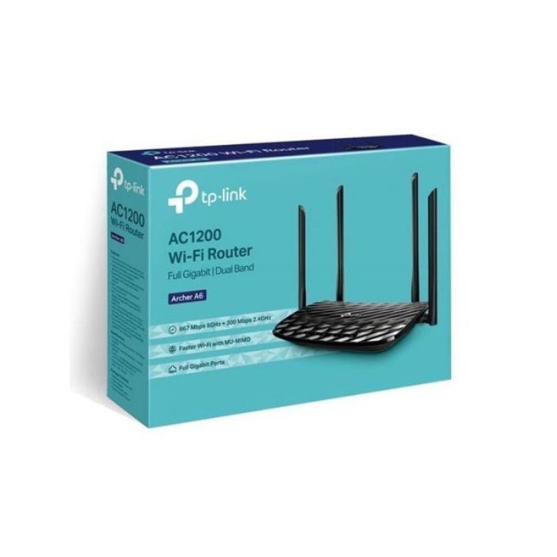 TP-Link Archer A6 AC1200 Mesh Wi-fi Router