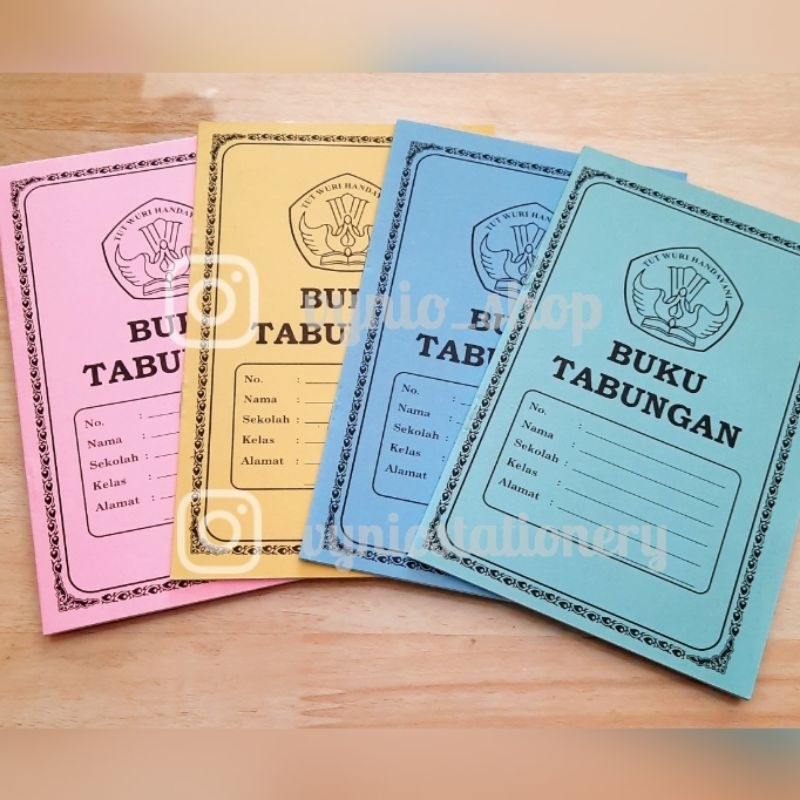 

BUKU TABUNGAN/ BUKU KEUANGAN POLOS KECIL