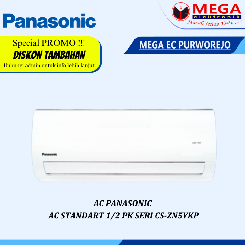 AC Panasonic CS-ZN5YKP / ZN5YKP AC Split 1/2 PK Standard