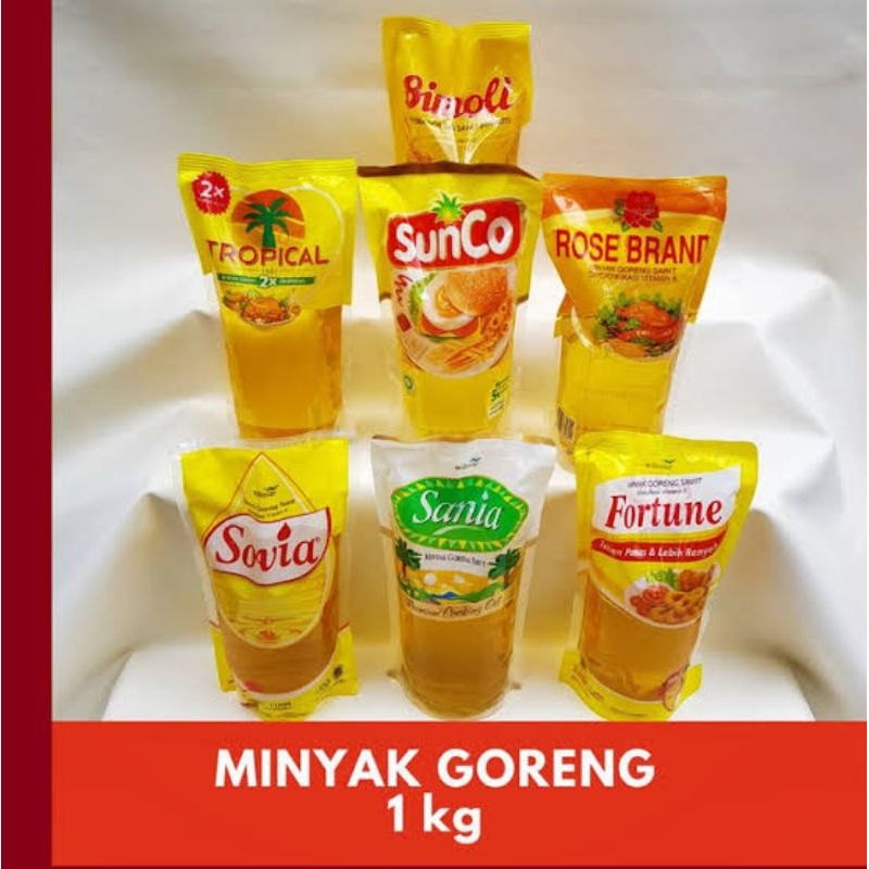 

Minyak Goreng Kemasan 1 Liter Refill