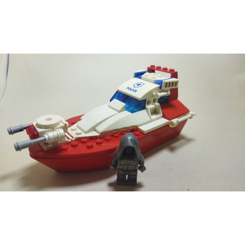 legO kw kapal polisi/Lego mainan anak/Lego curah/Lego kw bekas