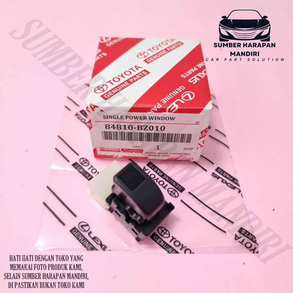 Anak Saklar Power Window Single Power Window Avanza Xenia 2004 2005 2006 2007 2008 2009 2010 2011 Or
