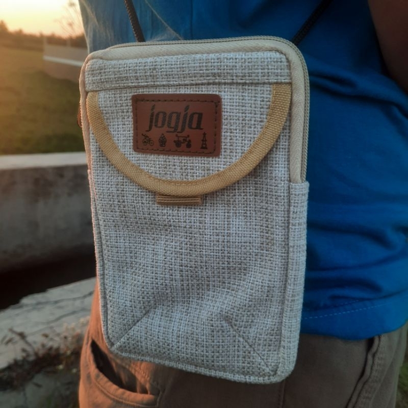 Tas HP & Dompet Mini Goni dengan Tali Kur KHAS JOGJA