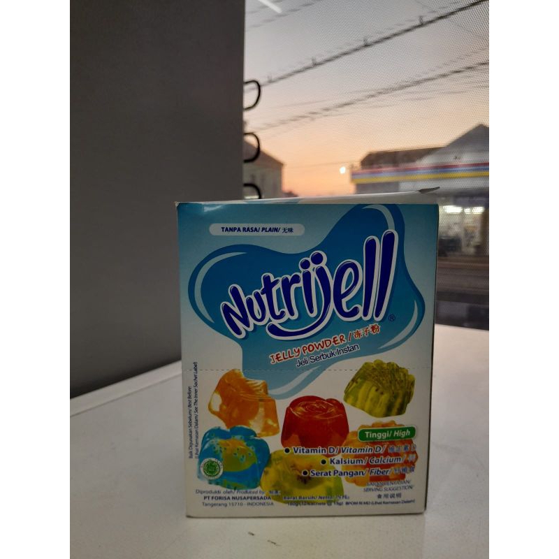 

NUTRIJELL AGAR AGAR JELLY 15gr