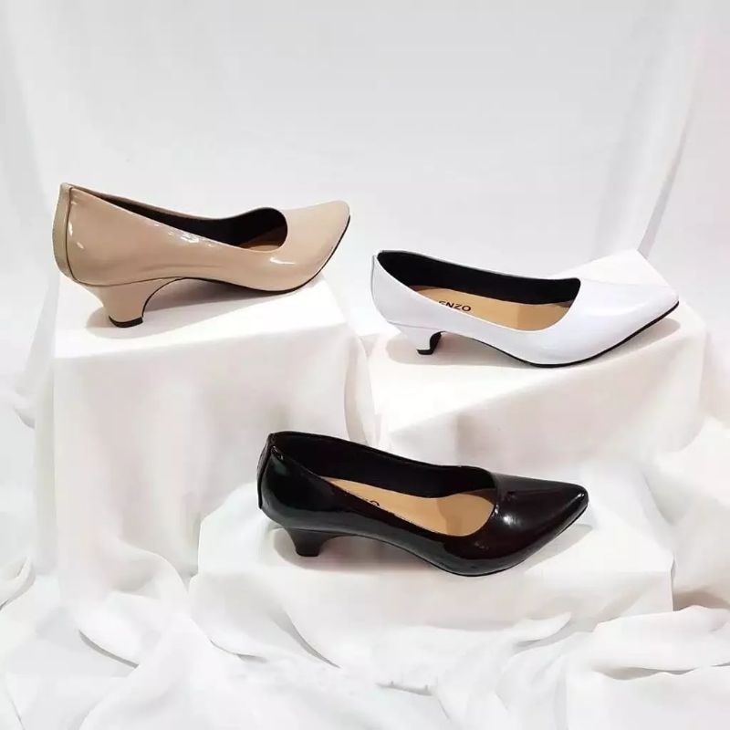 SEPATU KANTOR SEPATU PESTA WANITA PEREMPUAN SEPATU KERJA SEPATU KANTOR UNDANGAN PITA WANITA