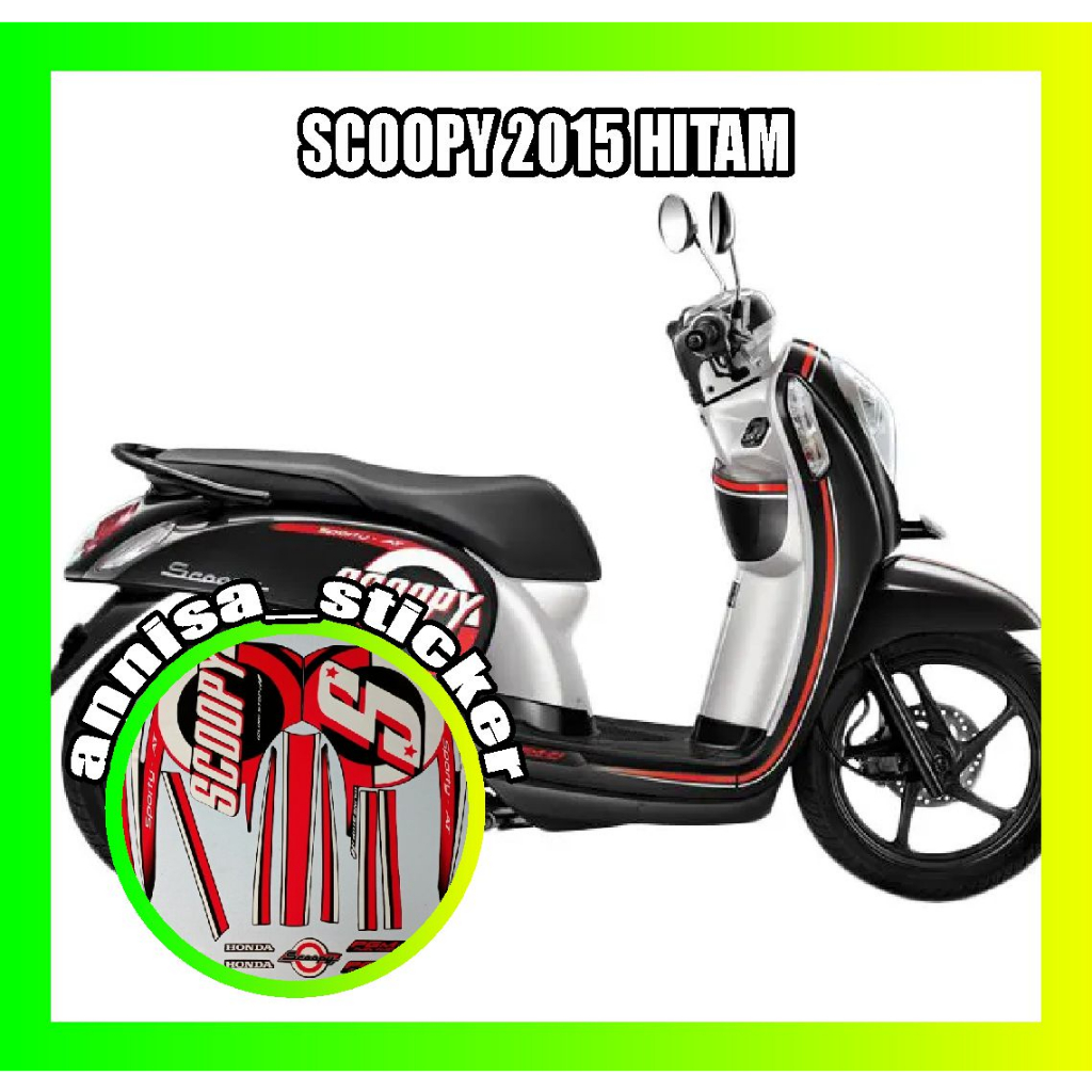 striping lis scoopy 2015 hitam