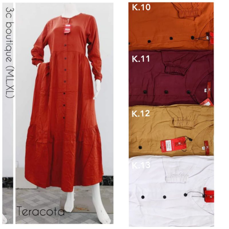 Gamis 3C Boutique polos Rempel