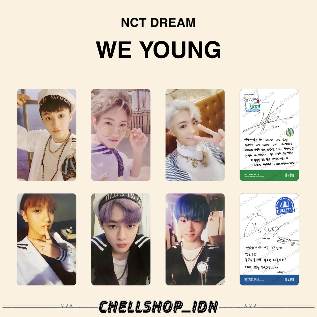 PHOTOCARD [NCT DREAM] WE YOUNG