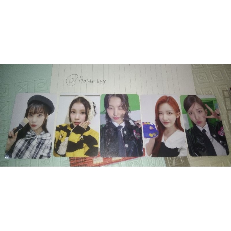 Photocard PC CSR Sua, Duna, Sihyeon Benefit Makestar MMT