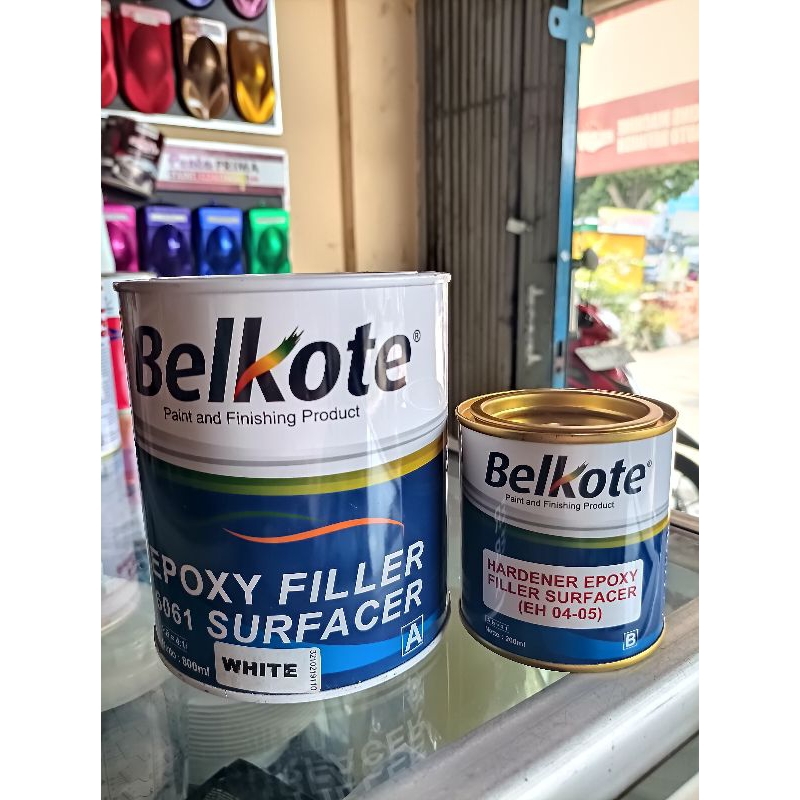 Belkote Epoxy Filler White 1L