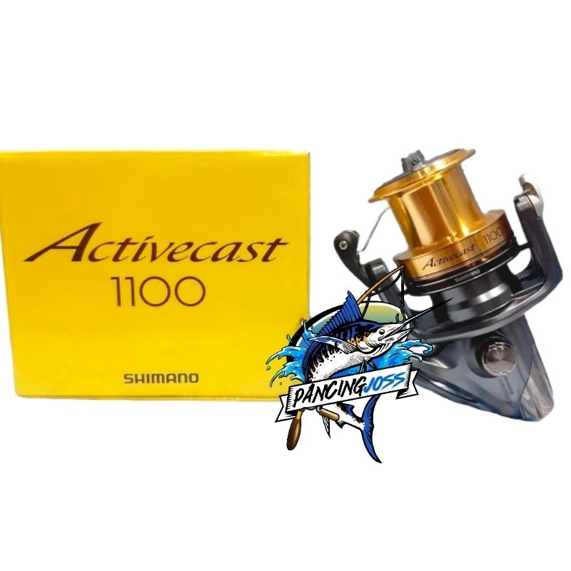 REEL SHIMANO ACTIVECAST 1100 GARANSI | REEL SPINNING | REEL PANCING | ALAT PANCING |GULUNGAN PANCING
