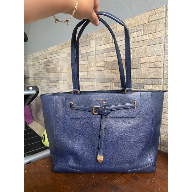 Beanpole Tote bag navy