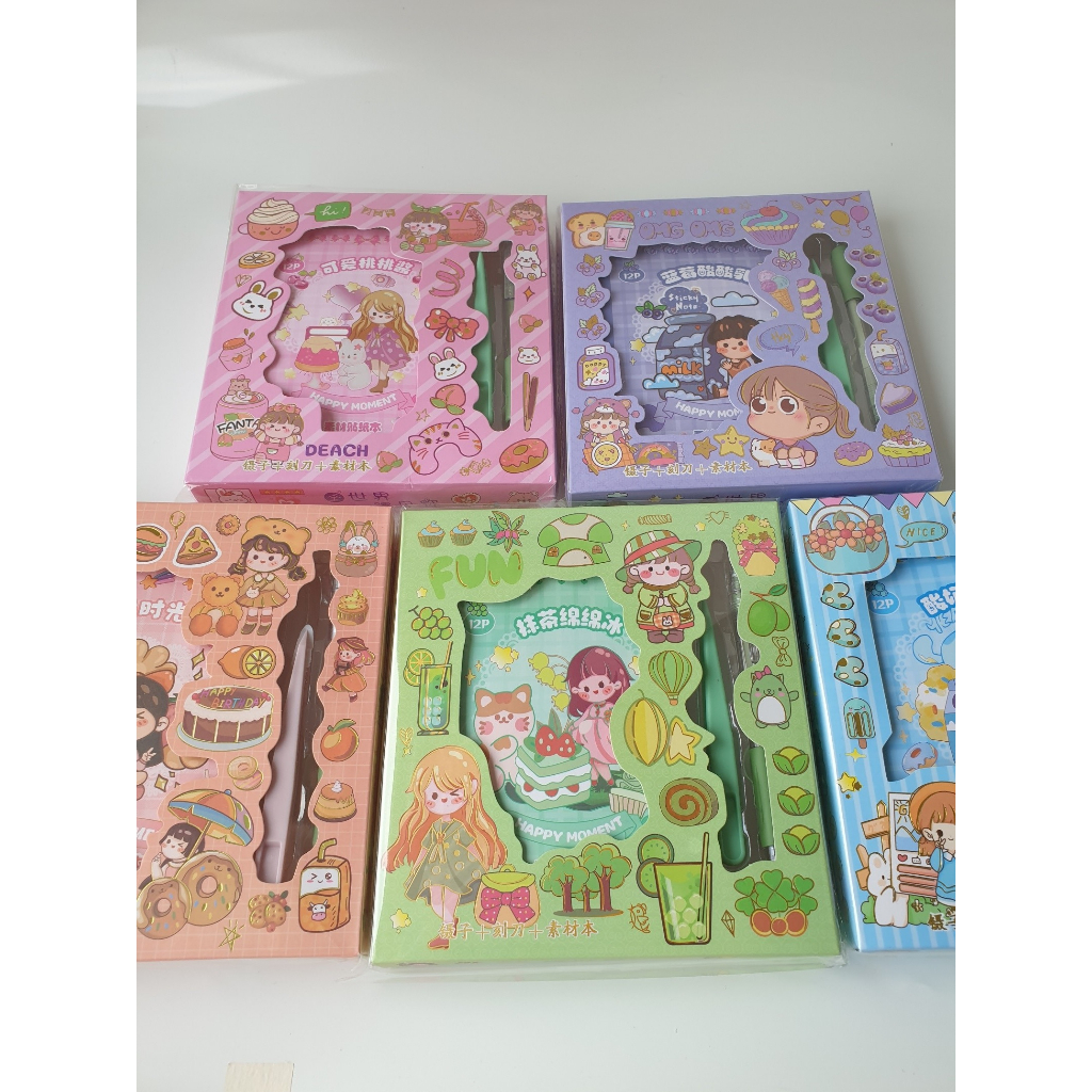 

SET STICKER KARAKTER LUCU KODE WD-A601