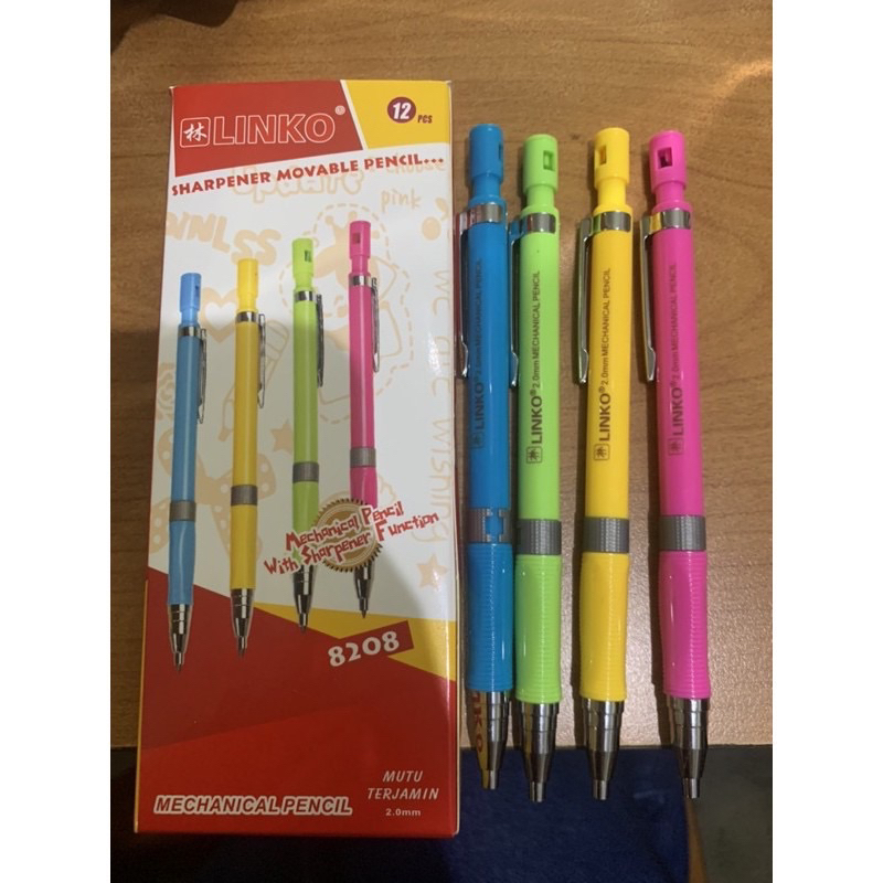 

pensil mekani warna 12 pcs