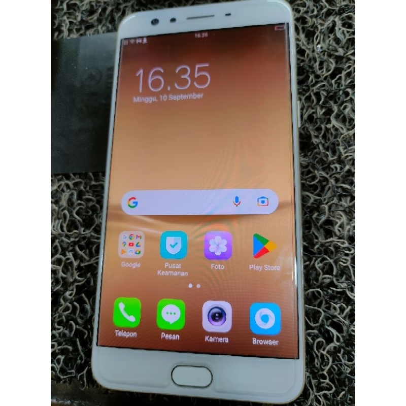 Lcd oppo F3 plus copotan original