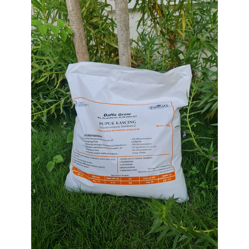 PUPUK KASCING ORGANIK 5 KG