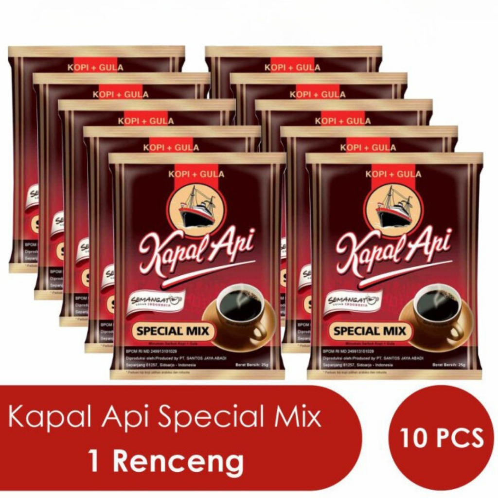 

KOPI KAPAL API MIX ISI 10 PCS