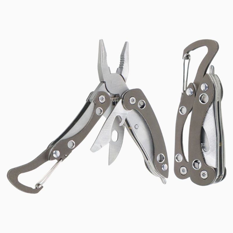 Tang EDC Lipat Multifungsi Stainless Steel