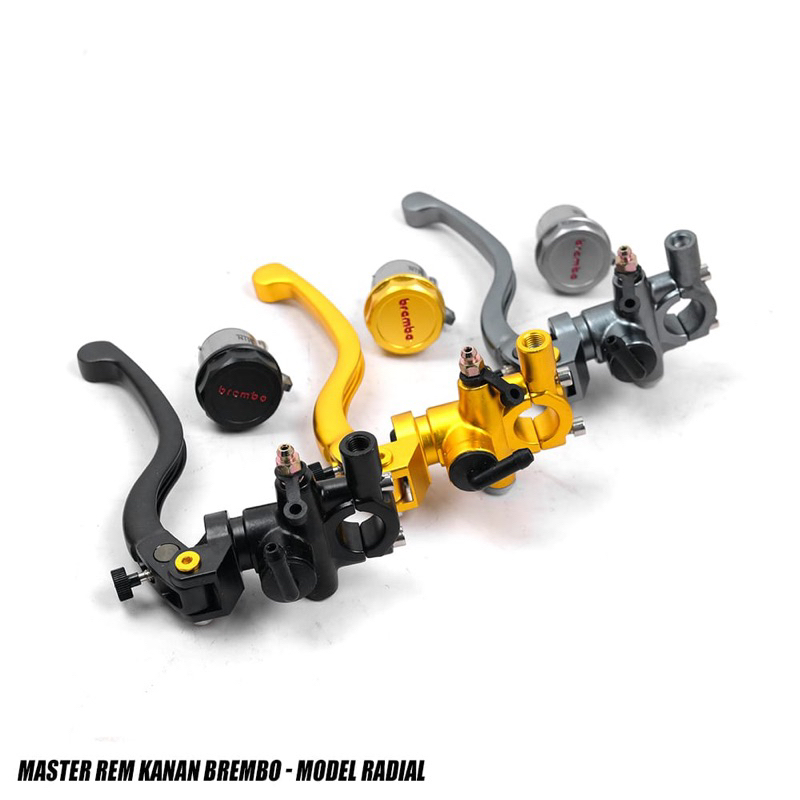 Master rem Brembo replika tabung pisah