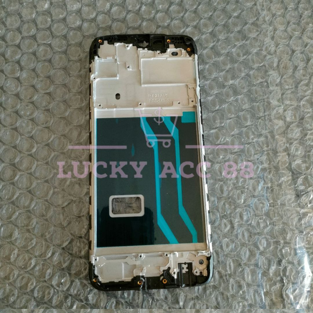 REALME RMX2030 - Frame Dudukan Lcd Tulang Tengah Realme 5i RMX2032 Bazel Bezel Rangka Mesin Realmi