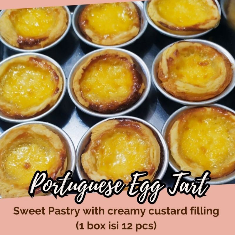 

Portugese Egg Tart (isi 12 pcs)