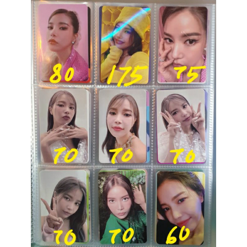 MAMAMOO Solar Face Honey Photocard PC POB Album