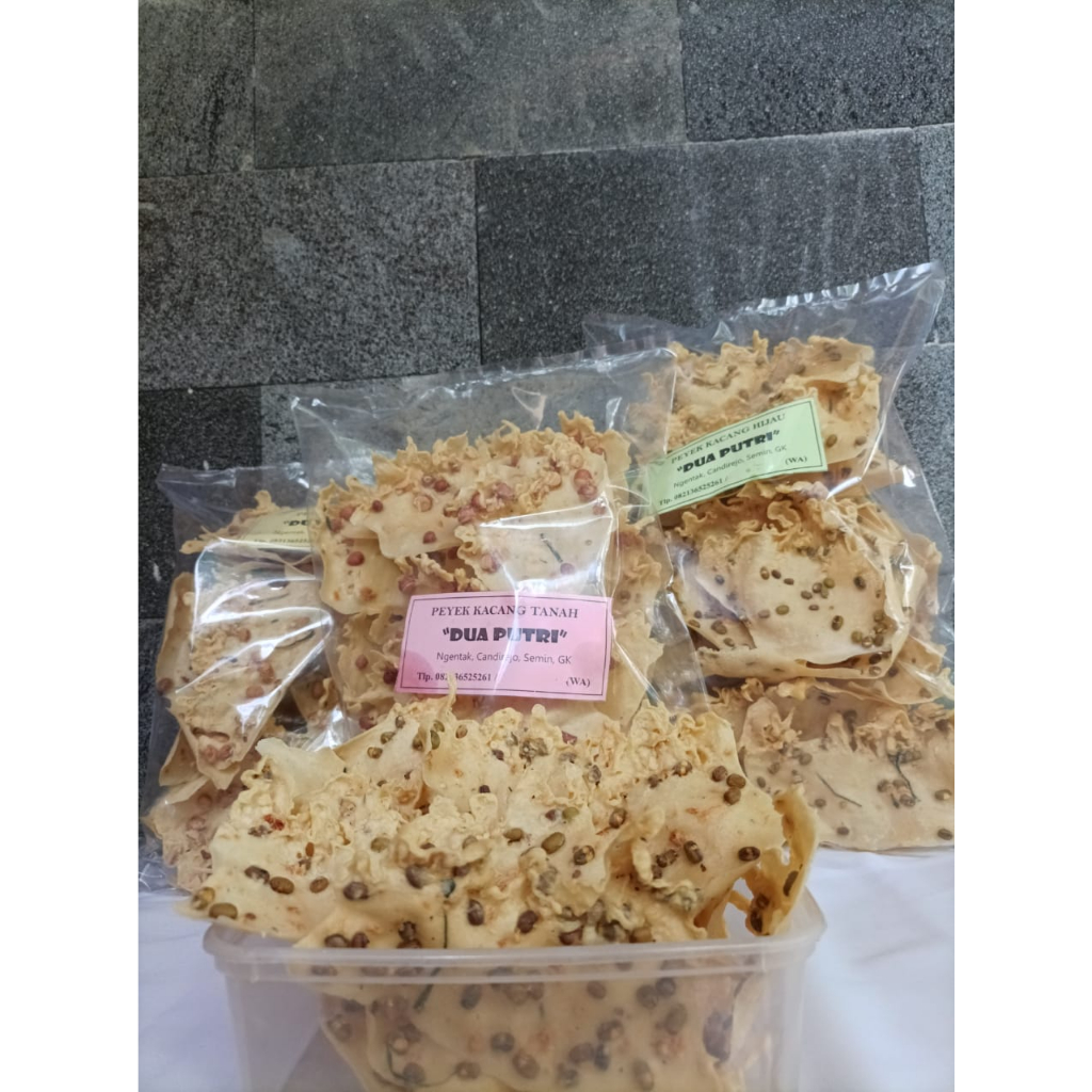 

Peyek Kacang Tanah 100gr