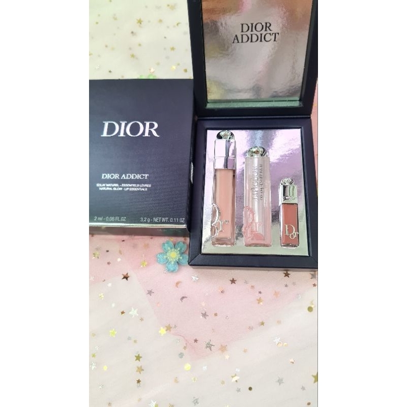 Dior Addict Lip Balm 3 pcs Lipstik Dior Set