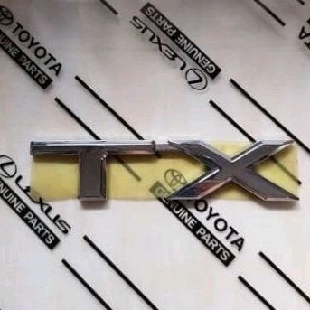 emblem merek TX terios