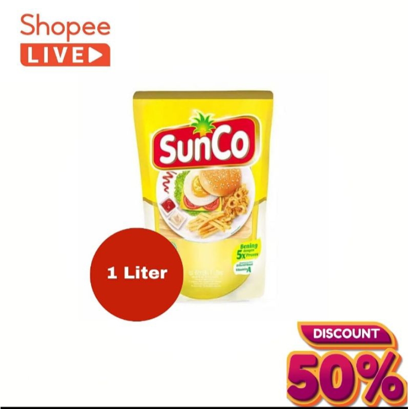 

minyak goreng sunco 1liter