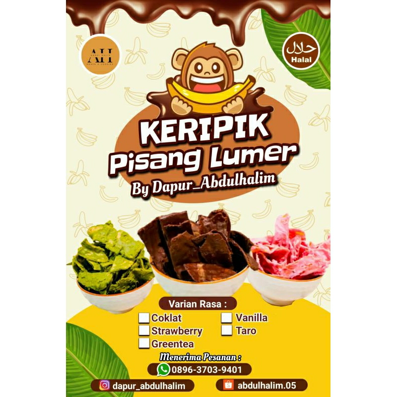 

JUARANYA KERIPIK PISANG - SNACK PIRING LUMER 250 gr
