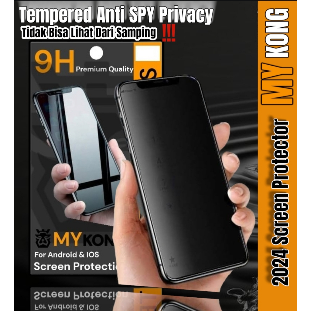 NEW ORi MY KONG Anti SPY Privacy SAMSUNG J8 J7 Core J7PRO J7 Prime J2 Grand Prime J6+ J5 Prme J3 Pro