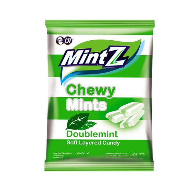 

MintZ Chewy DoubleMint 125gr Permen